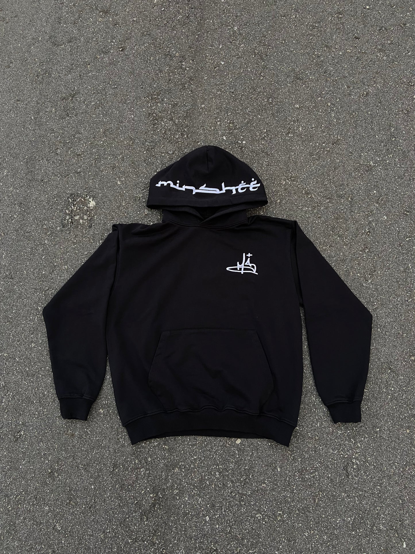 MINSHEE BLACK HOODIE