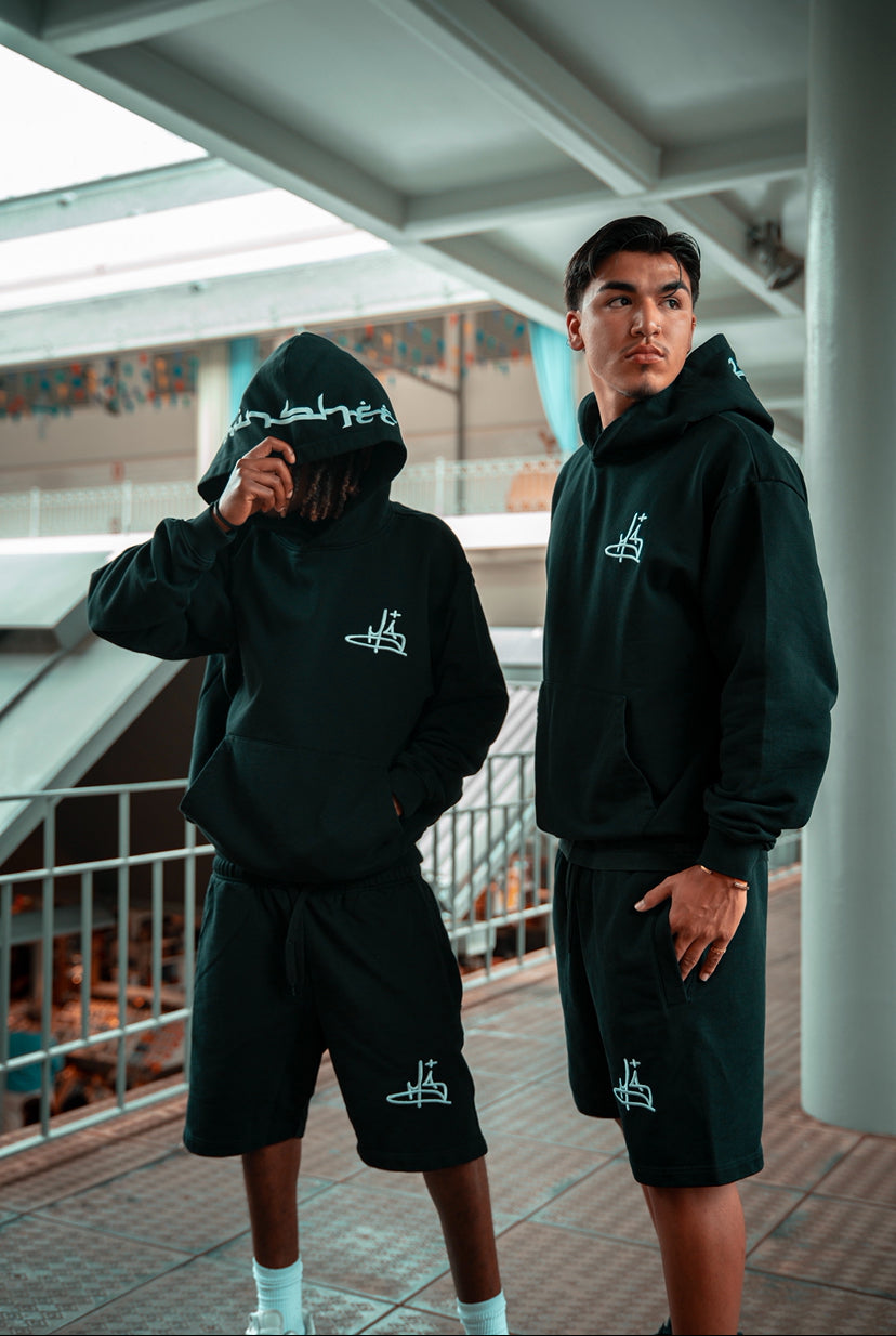 FULL MINSHEE BLACK TRACKSUIT